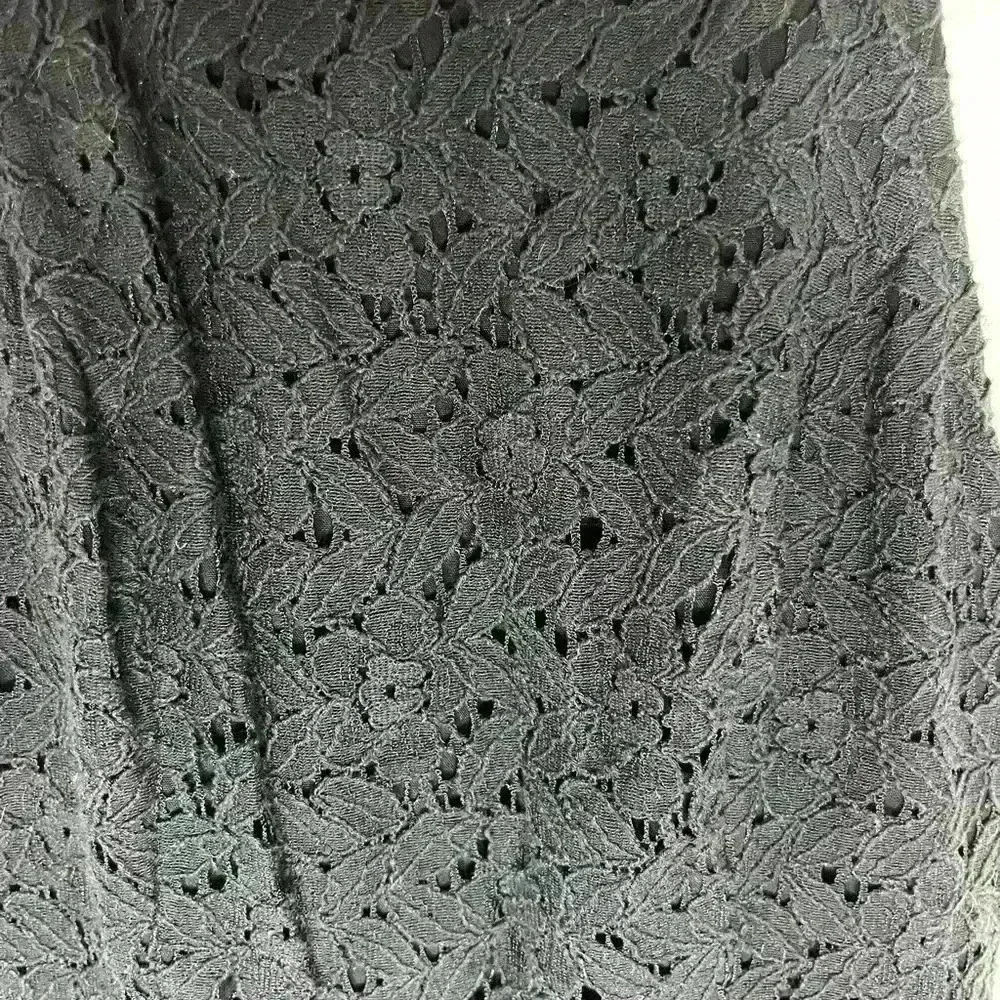 Abercrombie  & Fitch Lacey Black Dress Size Xs - Picture 3 of 7